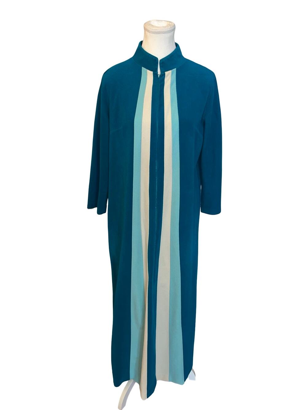 Vintage 1970s JCPenney Velour House Dress